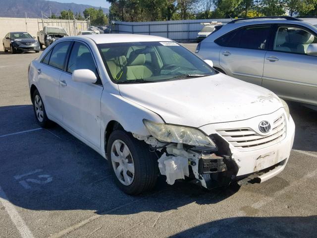 4T4BE46K79R075263 - 2009 TOYOTA CAMRY BASE WHITE photo 1