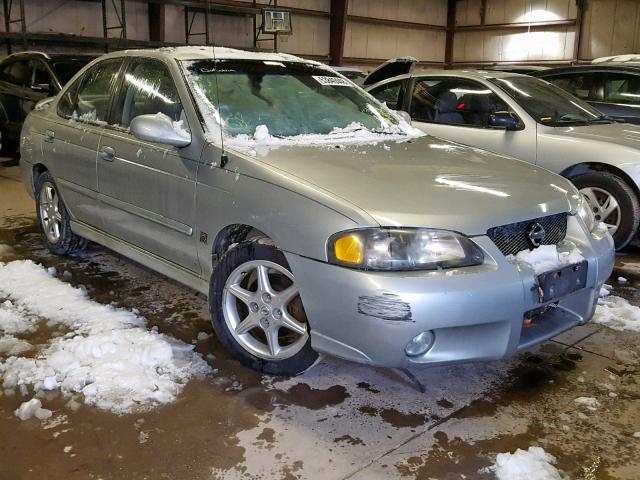 3N1AB51D43L721526 - 2003 NISSAN SENTRA SE- SILVER photo 1