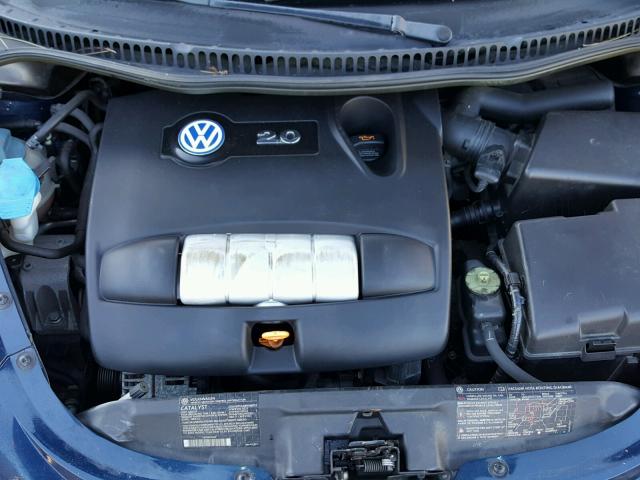 3VWCK21Y43M310965 - 2003 VOLKSWAGEN NEW BEETLE BLUE photo 7