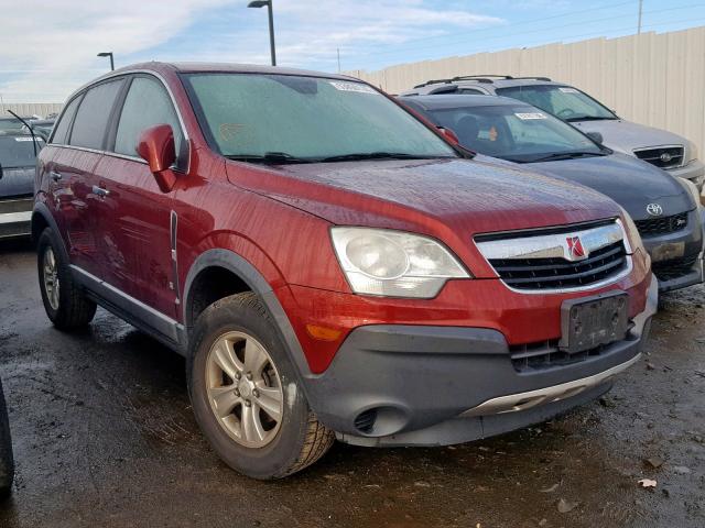 3GSCL33P28S672925 - 2008 SATURN VUE XE RED photo 1