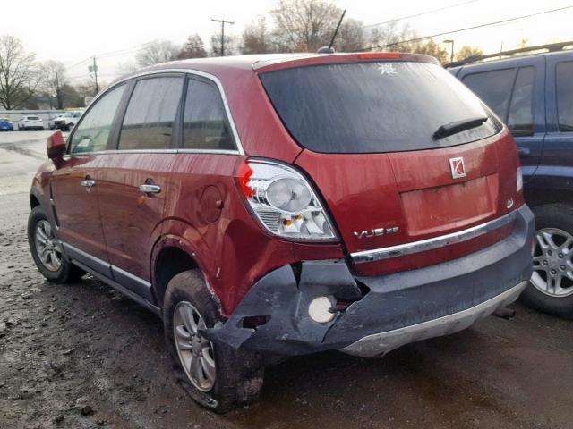 3GSCL33P28S672925 - 2008 SATURN VUE XE RED photo 3