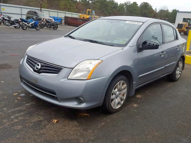 3N1AB6AP5AL686895 - 2010 NISSAN SENTRA 2.0 SILVER photo 2