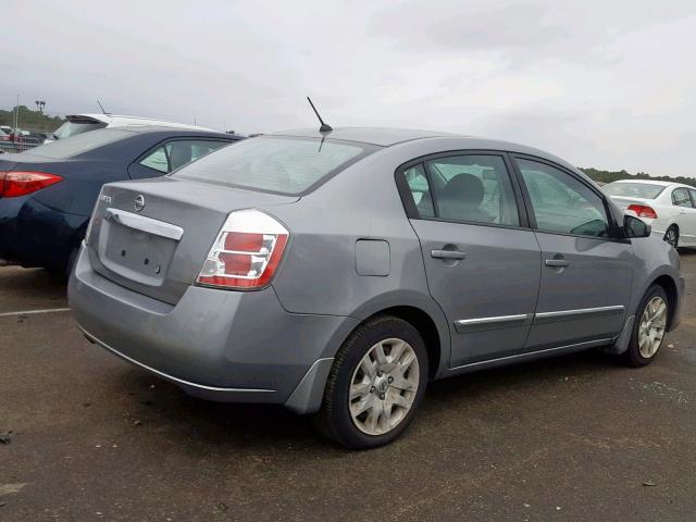 3N1AB6AP5AL686895 - 2010 NISSAN SENTRA 2.0 SILVER photo 4