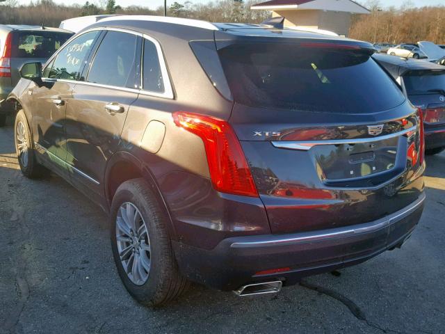 1GYKNBRS0HZ204843 - 2017 CADILLAC XT5 LUXURY BLACK photo 3