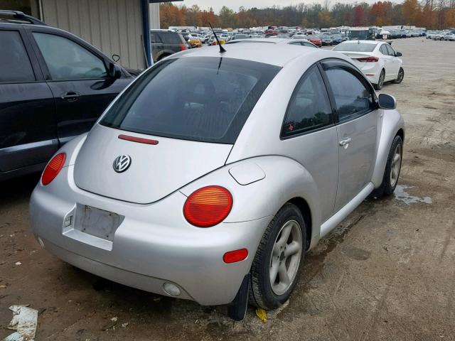 3VWCK21C41M432890 - 2001 VOLKSWAGEN NEW BEETLE 银色 照片 4
