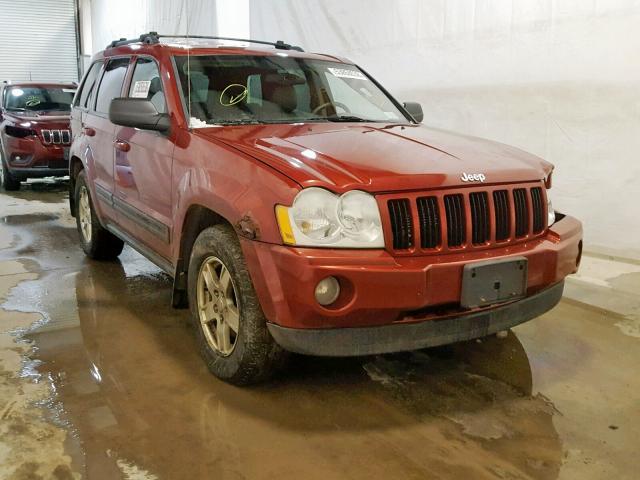 1J4GR48K46C243040 - 2006 JEEP GRAND CHER MAROON photo 1