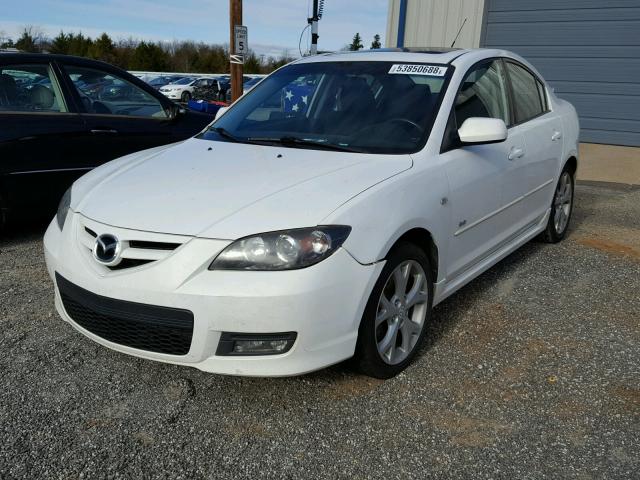 JM1BK323671733945 - 2007 MAZDA 3 S WHITE photo 2