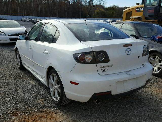 JM1BK323671733945 - 2007 MAZDA 3 S WHITE photo 3