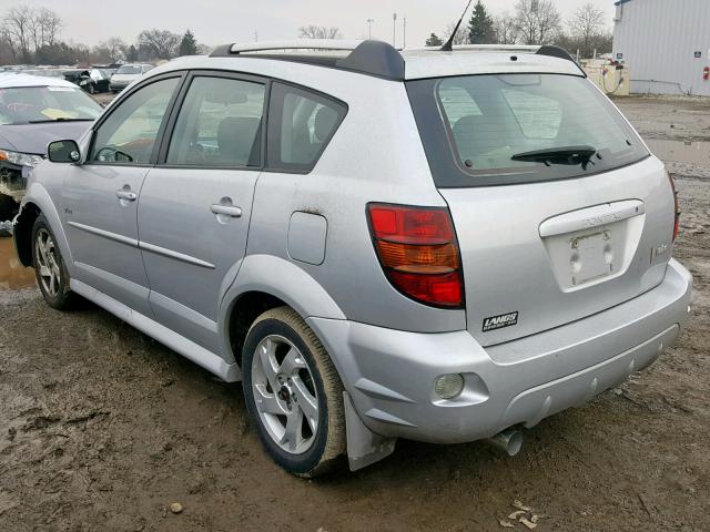 5Y2SL67817Z427076 - 2007 PONTIAC VIBE SILVER photo 3