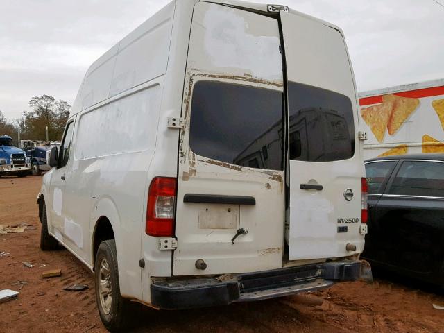 1N6BF0LY7DN102779 - 2013 NISSAN NV 2500 WHITE photo 3