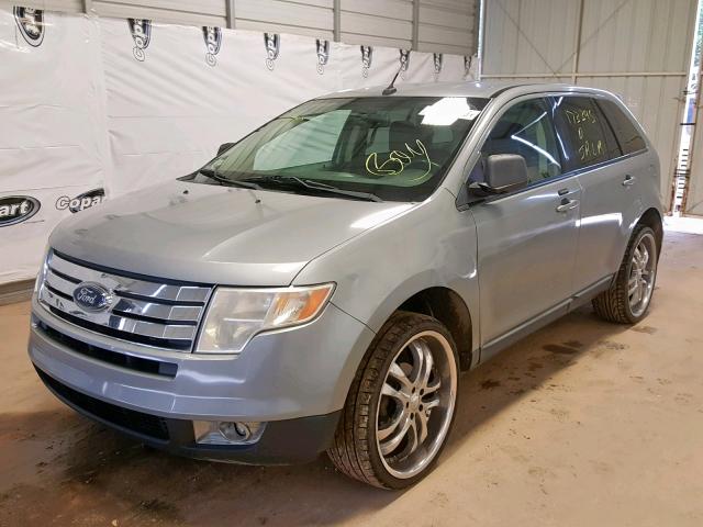 2FMDK38C07BA75572 - 2007 FORD EDGE SEL SILVER photo 2