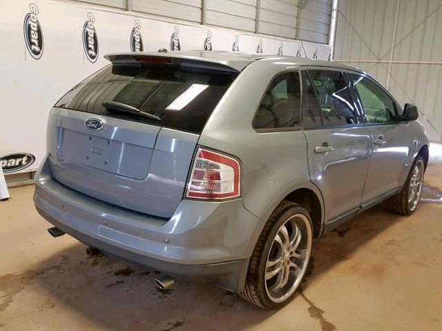 2FMDK38C07BA75572 - 2007 FORD EDGE SEL SILVER photo 4