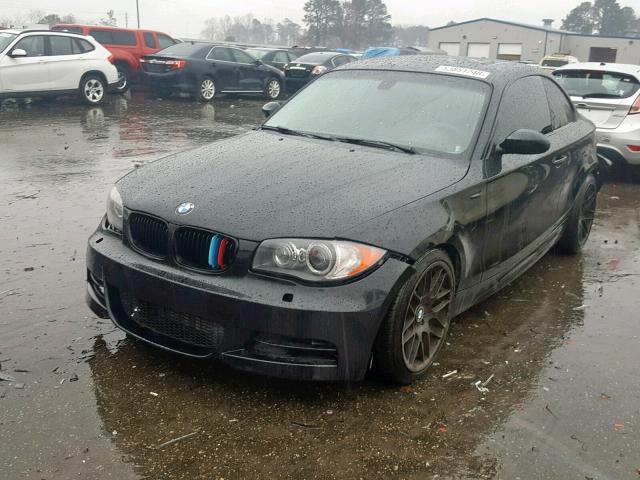 WBAUC73558VF24526 - 2008 BMW 135 I BLACK photo 2