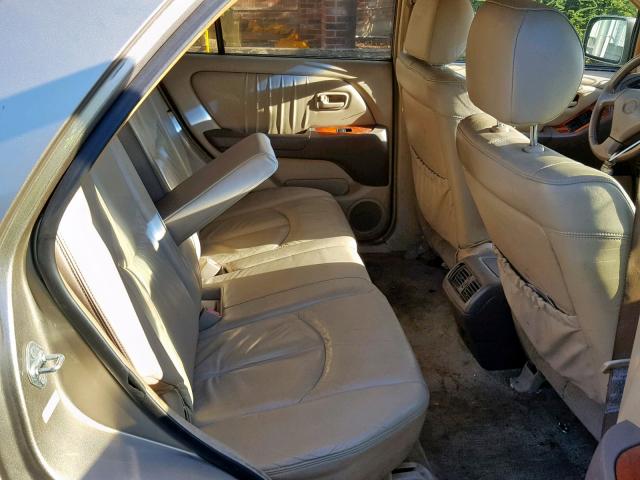 JT6HF10U8X0087416 - 1999 LEXUS RX 300 TAN photo 6