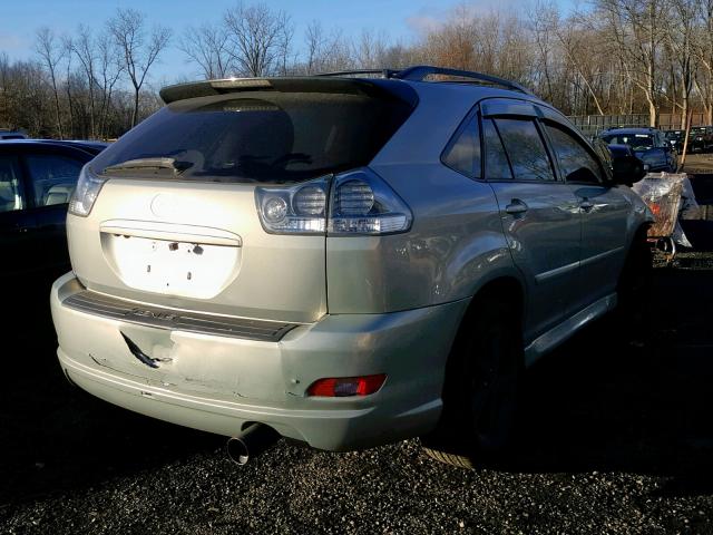 JTJGW31U472004600 - 2007 LEXUS RX 400H BEIGE photo 4