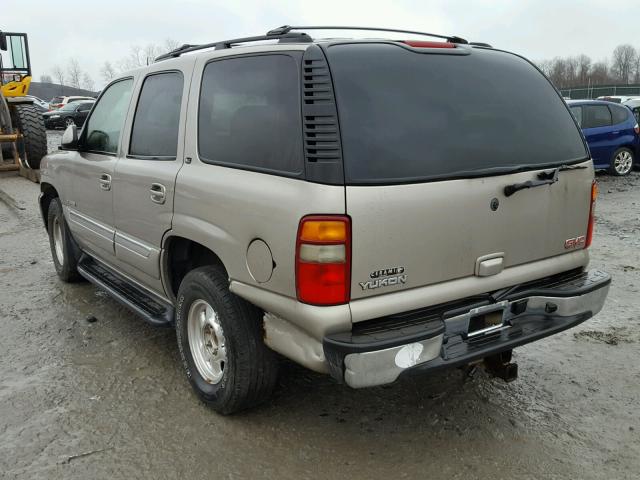 1GKEK13ZX3R217043 - 2003 GMC YUKON TAN photo 3