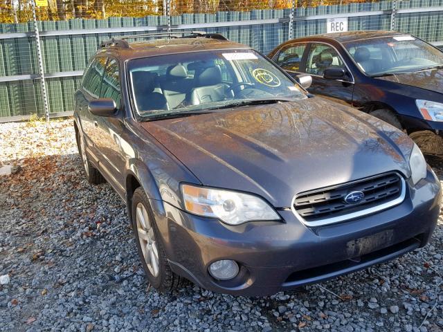 4S4BP62C477315704 - 2007 SUBARU OUTBACK OU SILVER photo 1