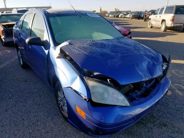 1FAFP34N45W188710 - 2005 FORD FOCUS ZX4 BLUE photo 1