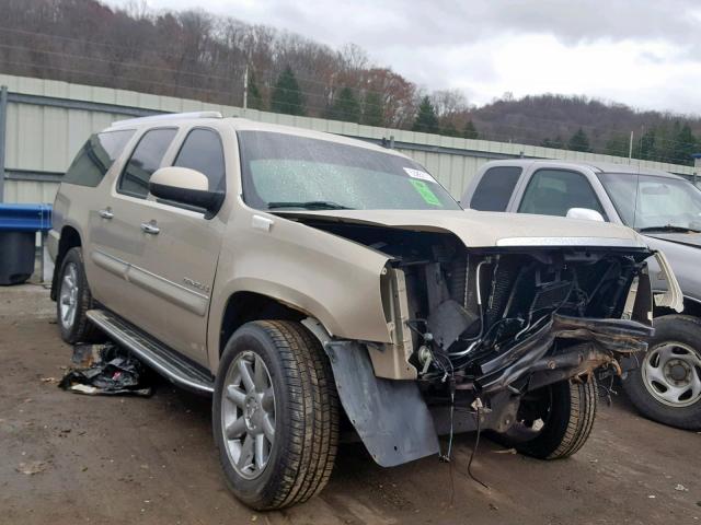 1GKFK66858J227442 - 2008 GMC YUKON XL D GOLD photo 1