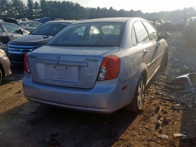 KL5JD56Z76K336727 - 2006 SUZUKI FORENZA BEIGE photo 4