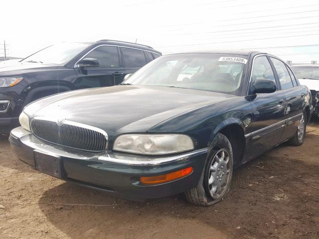 1G4CU541724100007 - 2002 BUICK PARK AVENU GREEN photo 2