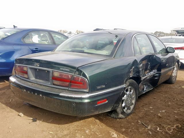 1G4CU541724100007 - 2002 BUICK PARK AVENU GREEN photo 4