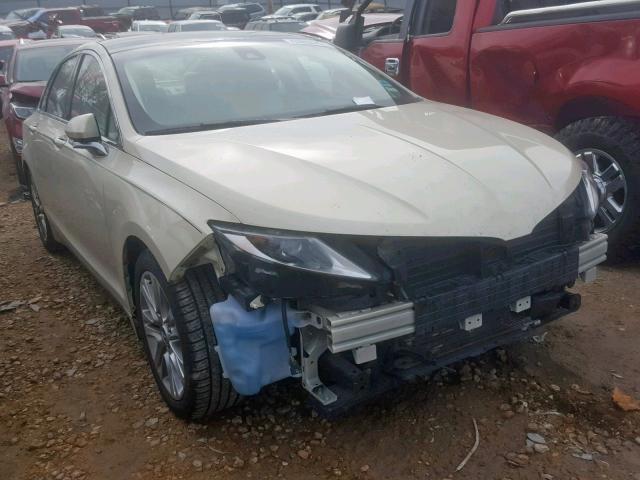 3LN6L2LU9ER803548 - 2014 LINCOLN MKZ HYBRID GOLD photo 1