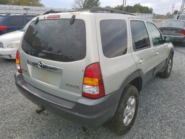 4F2CZ94163KM26469 - 2003 MAZDA TRIBUTE LX GRAY photo 4