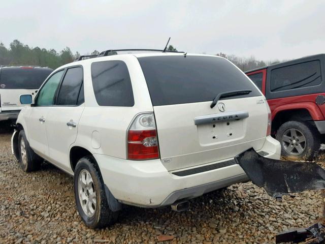 2HNYD18944H507141 - 2004 ACURA MDX TOURIN WHITE photo 3