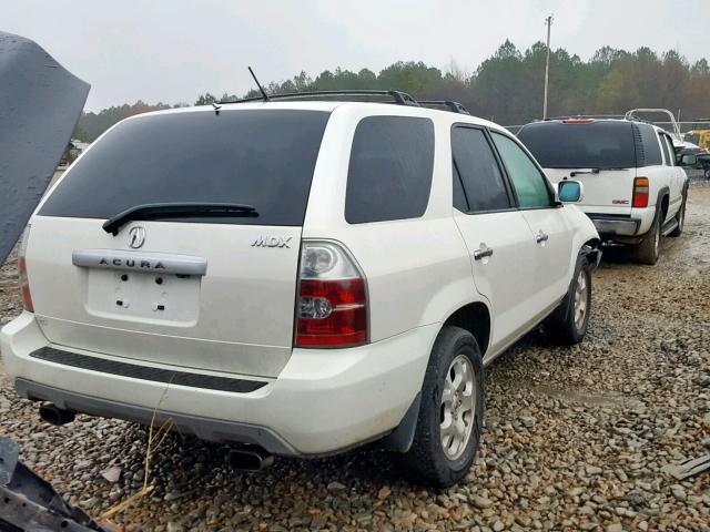 2HNYD18944H507141 - 2004 ACURA MDX TOURIN WHITE photo 4