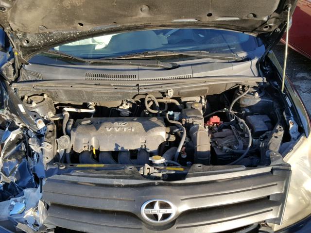 JTKKT624440055066 - 2004 TOYOTA SCION XA BLACK photo 7