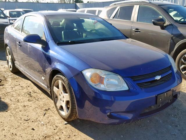 1G1AM18B767746085 - 2006 CHEVROLET COBALT SS BLUE photo 1