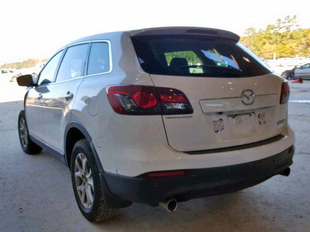 JM3TB2CA4D0415150 - 2013 MAZDA CX-9 TOURI WHITE photo 3