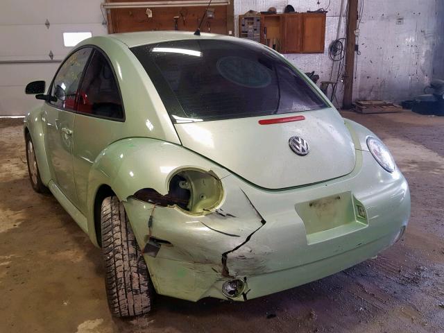 3VWCC21C0YM448785 - 2000 VOLKSWAGEN NEW BEETLE GREEN photo 3