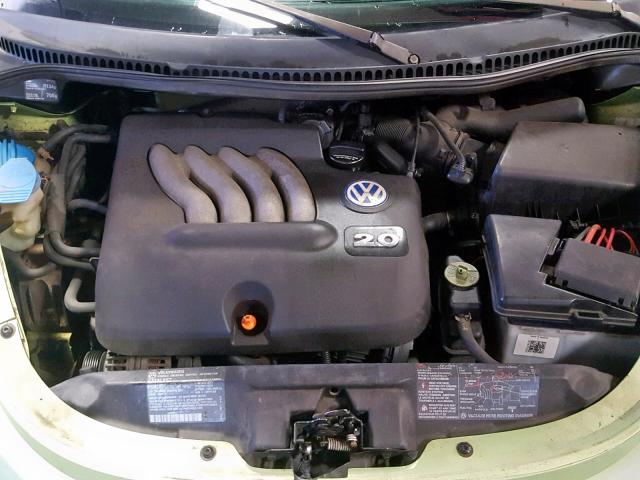 3VWCC21C0YM448785 - 2000 VOLKSWAGEN NEW BEETLE GREEN photo 7