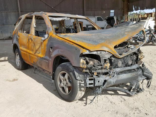 4JGAB54E1XA112369 - 1999 MERCEDES-BENZ ML 320 BURN photo 1