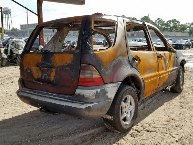 4JGAB54E1XA112369 - 1999 MERCEDES-BENZ ML 320 BURN photo 4