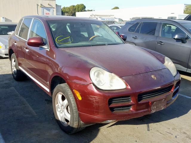 WP1AB29P35LA65309 - 2005 PORSCHE CAYENNE S MAROON photo 1