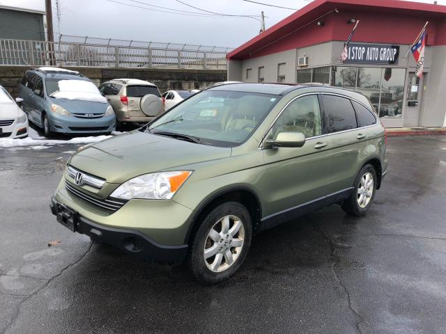 JHLRE48788C051888 - 2008 HONDA CR-V EXL GREEN photo 2