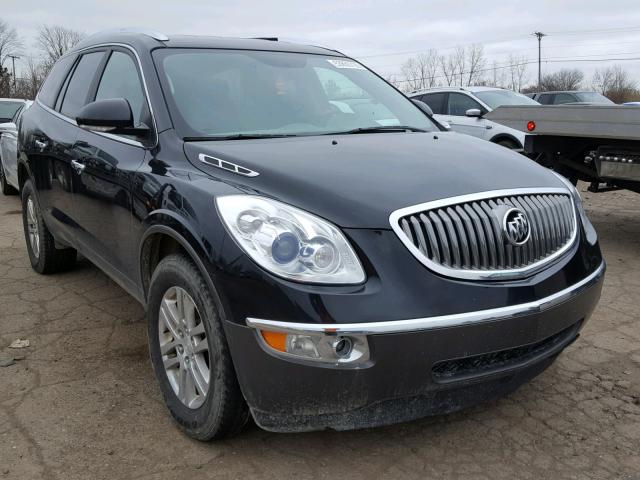 5GAKRBED7CJ424815 - 2012 BUICK ENCLAVE BLACK photo 1