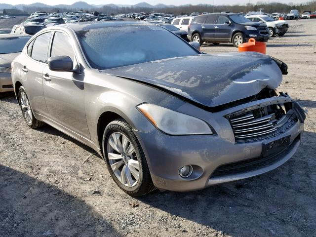 JN1BY1AR3BM373617 - 2011 INFINITI M37 X GRAY photo 1