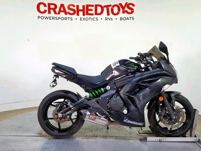 JKAEXEF15GDA26270 - 2016 KAWASAKI EX650 F GRAY photo 1