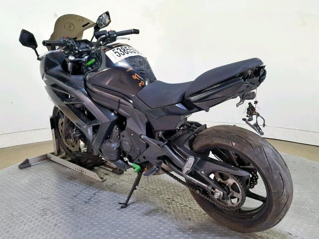 JKAEXEF15GDA26270 - 2016 KAWASAKI EX650 F GRAY photo 6