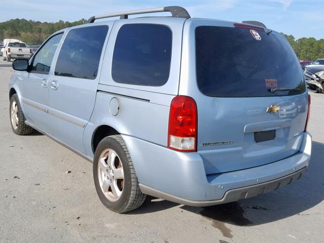 1GNDV33177D166373 - 2007 CHEVROLET UPLANDER L 蓝色 照片 3