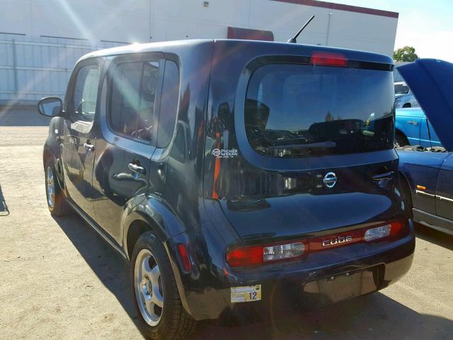 JN8AZ2KR9AT154003 - 2010 NISSAN CUBE BASE BLUE photo 3