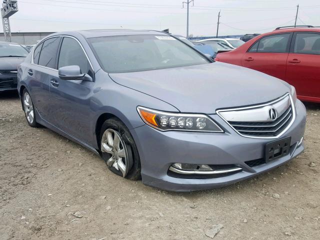 JH4KC1F38EC002171 - 2014 ACURA RLX BLUE photo 1