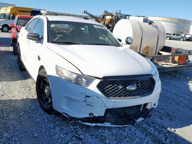 1FAHP2M85DG213393 - 2013 FORD TAURUS POL WHITE photo 1