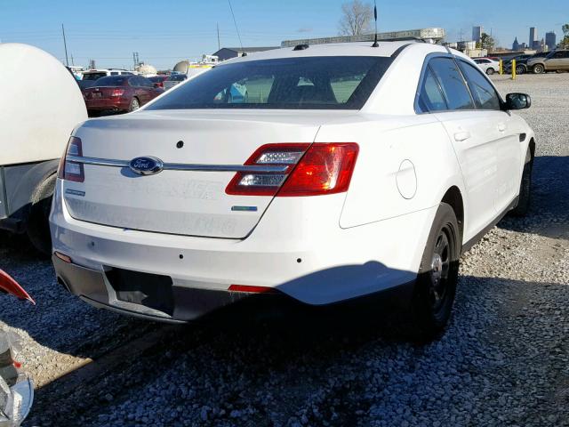 1FAHP2M85DG213393 - 2013 FORD TAURUS POL WHITE photo 4