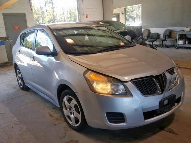 5Y2SL67889Z458036 - 2009 PONTIAC VIBE SILVER photo 1