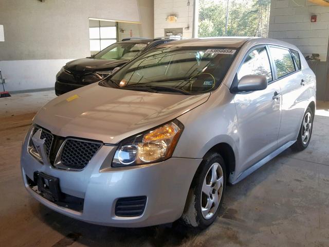 5Y2SL67889Z458036 - 2009 PONTIAC VIBE SILVER photo 2